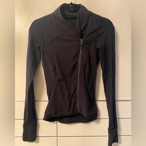 LAST CHANCE before donating: Lululemon asymmetrical zip up jacket (size 2)